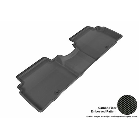 U-Ace 3D Maxpider Second Row Custom Fit Kagu Black Floor Mat for 2010-2016 Kia Sportage Models L1KA02621509